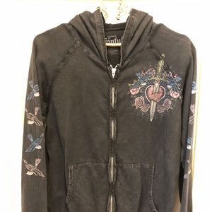 Sinful Zip Up Hoodie